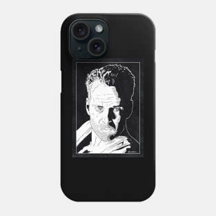 JOHN McCLANE - Die Hard (Black and White) Phone Case