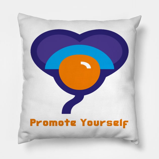 Bharat Parv - Promote Yourself Pillow by Bharat Parv