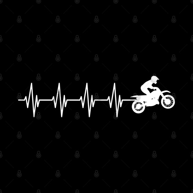 Motor Cross Heartbeat w by KC Happy Shop