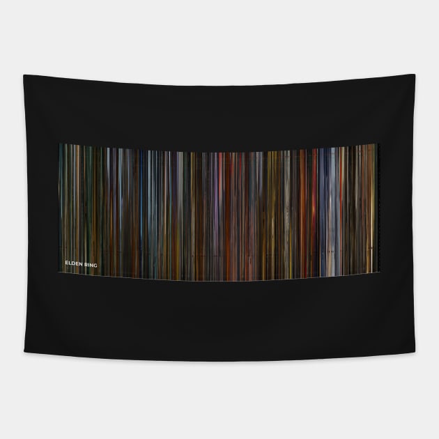 Elden_Ring Game Barcode Visualization Tapestry by silver-light