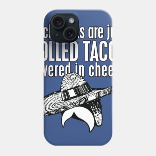 XLR8ED taco - Enchiladas lgt Phone Case