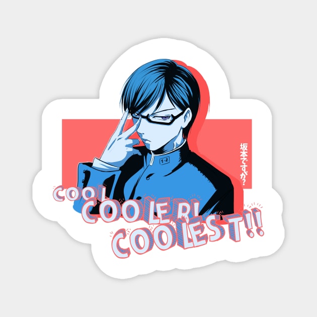 Cool COOLER! COOLEST!! Magnet by PsychoDelicia