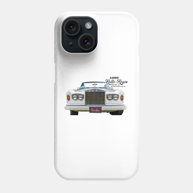 1989 Rolls Royce Corniche II Convertible Phone Case by Gestalt Imagery