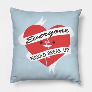 Happy Little Broken Heart Pillow