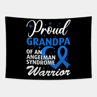 Angelman Syndrome Aware Grandpa Angelman Syndrome Warrior Tapestry