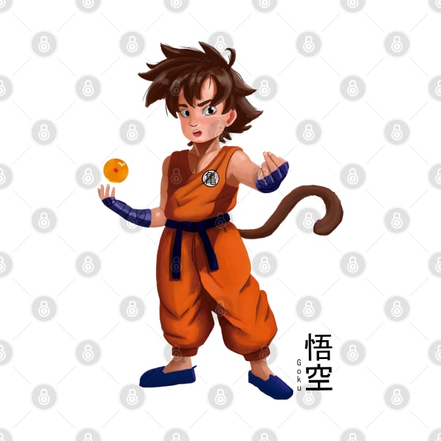 Goku Kid by Jackson