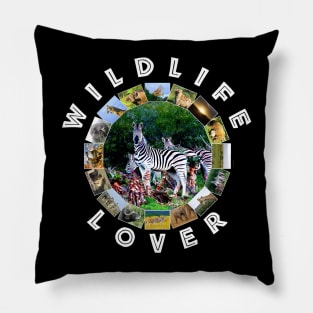 Wildlife Lover Zebra Aloe Pillow