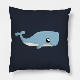 Cute Kawaii Whale Pillow