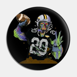 las vegas raiders zombie Pin