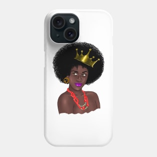 Afro Queen Melanin Phone Case