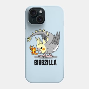 The Cockatiel Known as Birbzilla Phone Case