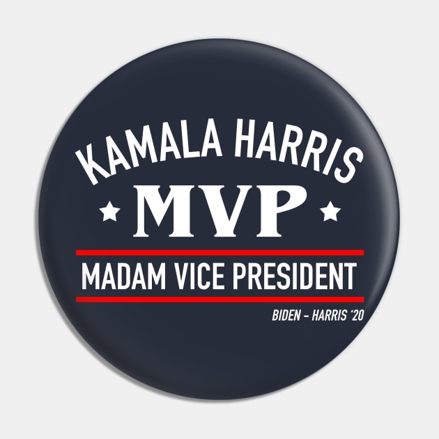 Kamala Harris MVP Biden Harris 20 Pin by teecloud