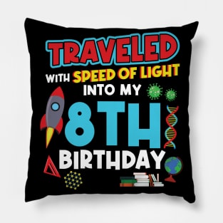 8. Birthday - Science Birthday Pillow