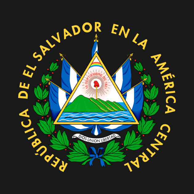 Discover El Salvador - El Salvador Flag - T-Shirt