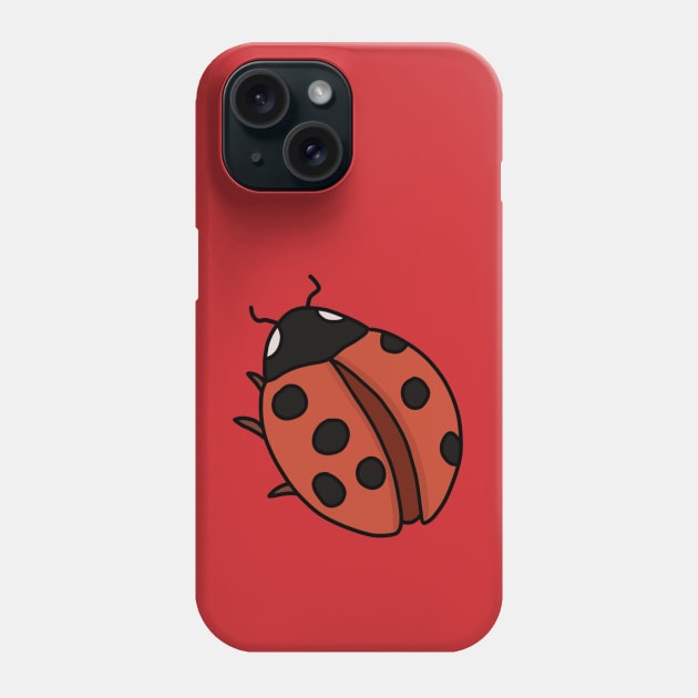 Luck Ladybug - Luck Symbols Phone Case by DiegoCarvalho