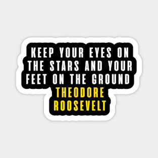 quotes theodore roosevelt Magnet