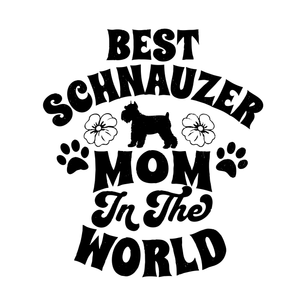 Best Schnauzed Mom by DeepFriedArt