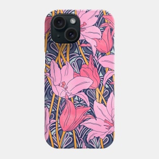 Pink Vibrant Tulips Phone Case