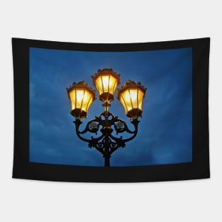 Old Street Lamp Tapestry