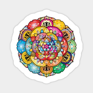 Ornamental mandala Magnet