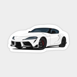 Supra 5th Generation GR A90 white Magnet