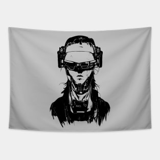 Cyberpunk 001 Tapestry