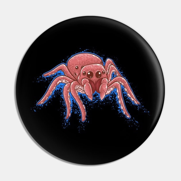 octopuspider Pin by opoyostudio