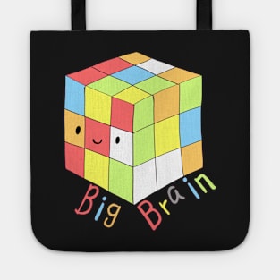 Rubik's cube big brain Tote