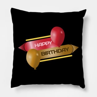 happy birthday Pillow