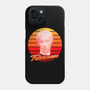 SYNTHWAVE SUN & HEAD #3 Phone Case