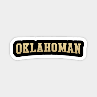 Oklahoman - Oklahoma Native Magnet