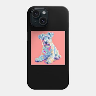 Sealyham Terrier in 80's Phone Case