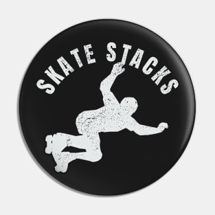 Skate Stacks - Freestyle skating Shirt Pin