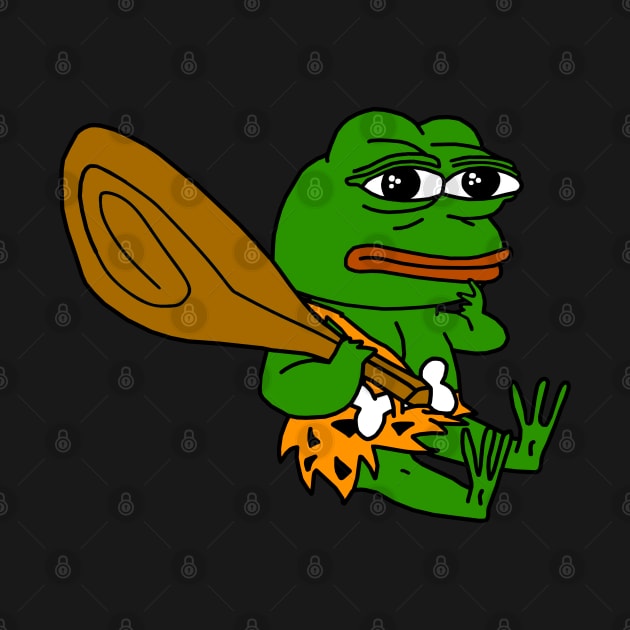 Caveman Pepe by Lean Mean Meme Machine