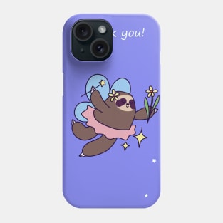 Thank You - Fairy Sloth Phone Case