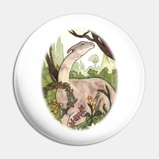 Gentle Parasaurolophus Pin