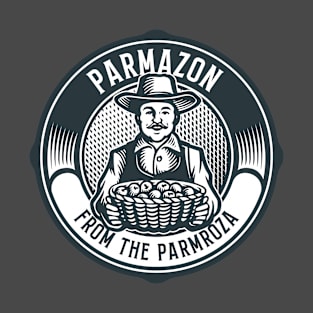 Parmazon on the Parmaroza T-Shirt
