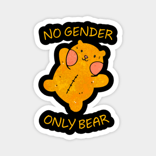 No Gender Only Brear Magnet