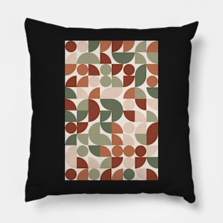 Rich Look Pattern - Shapes #5 Pillow