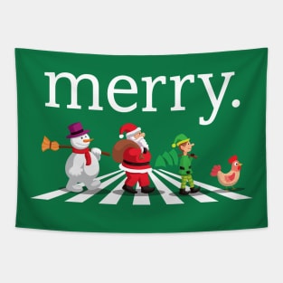 Merry! - Chicken version Tapestry