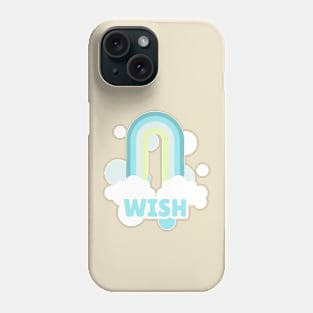 Rainbow Dream Pale Blue Wish Retro Style Inspiration Phone Case