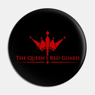 Queen's Red Guard Official Logo Pin