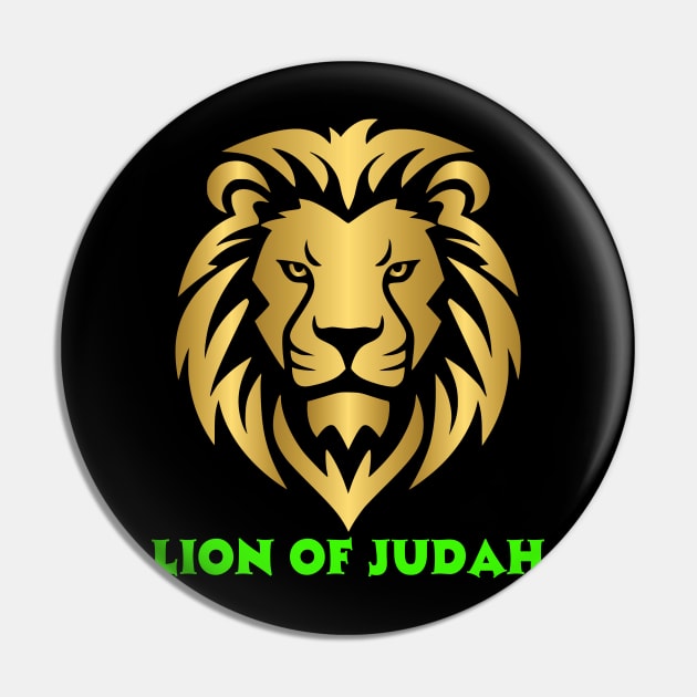 Lion OF Judah Pin by Megaluxe 