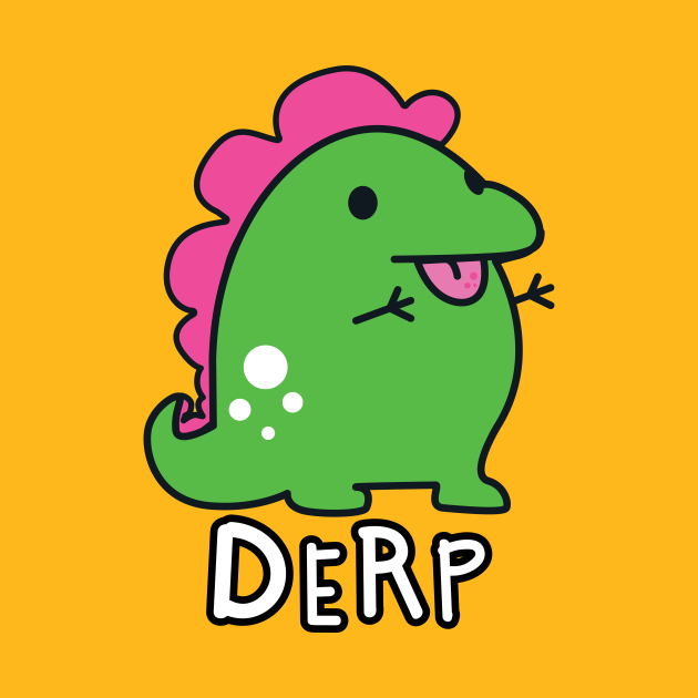 Discover Derpy Dino - T Rex - T-Shirt