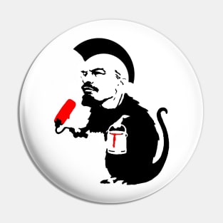 lenin rat Pin