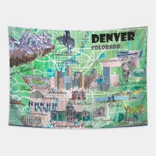 Denver, Colorado Tapestry