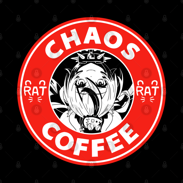 Chaos Coffee - Red - Inverted Rat by CCDesign