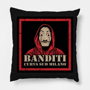 banditi curva sud milano Pillow