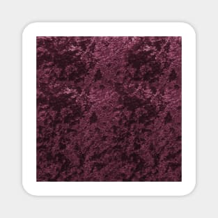 Deep Burgundy wine velvet Magnet