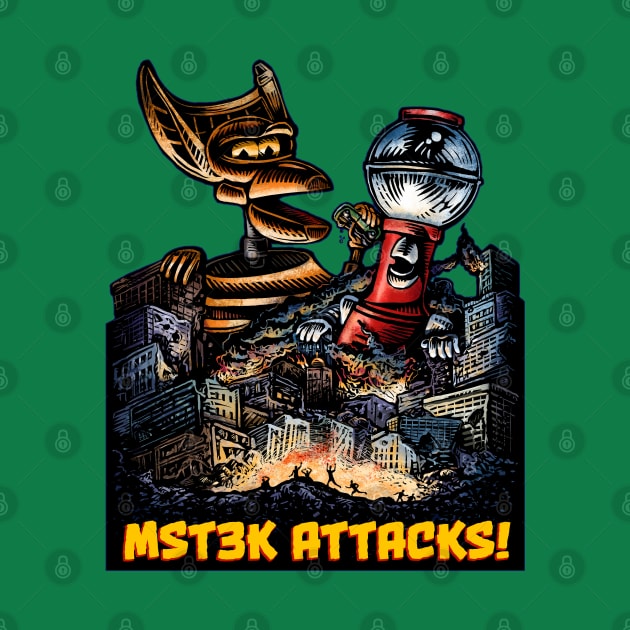 MST3K Attacks! by ChetArt